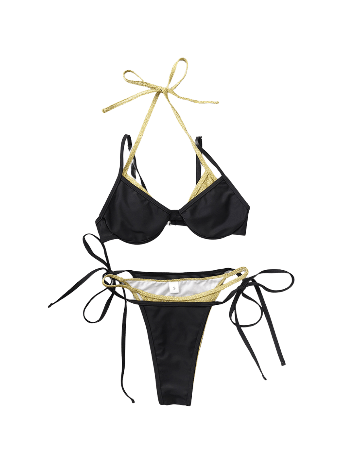 Rosstef Dantelli Bağlamalı Bikini Takım