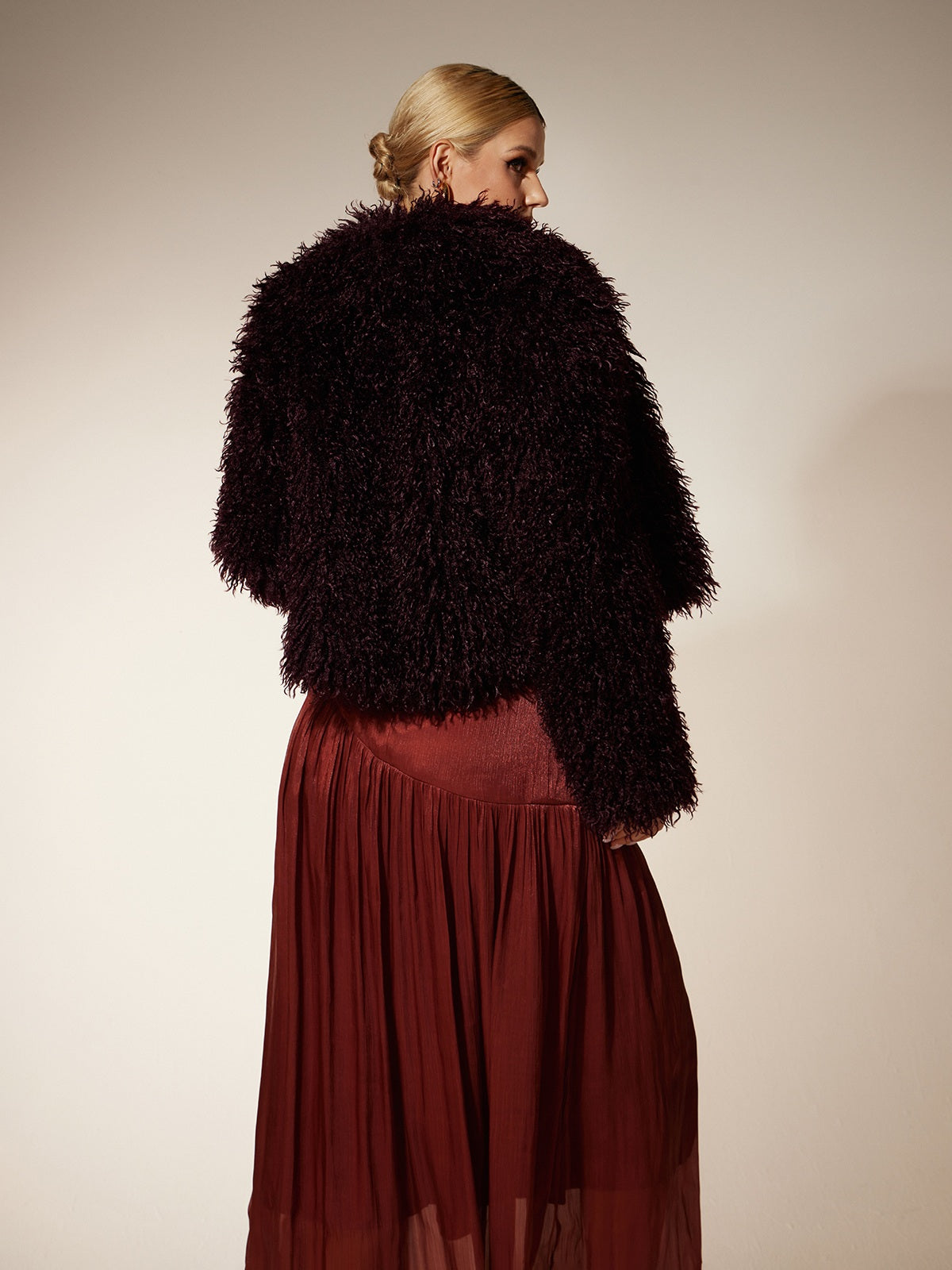 Rosstef Suni Fur Kısa Jacket