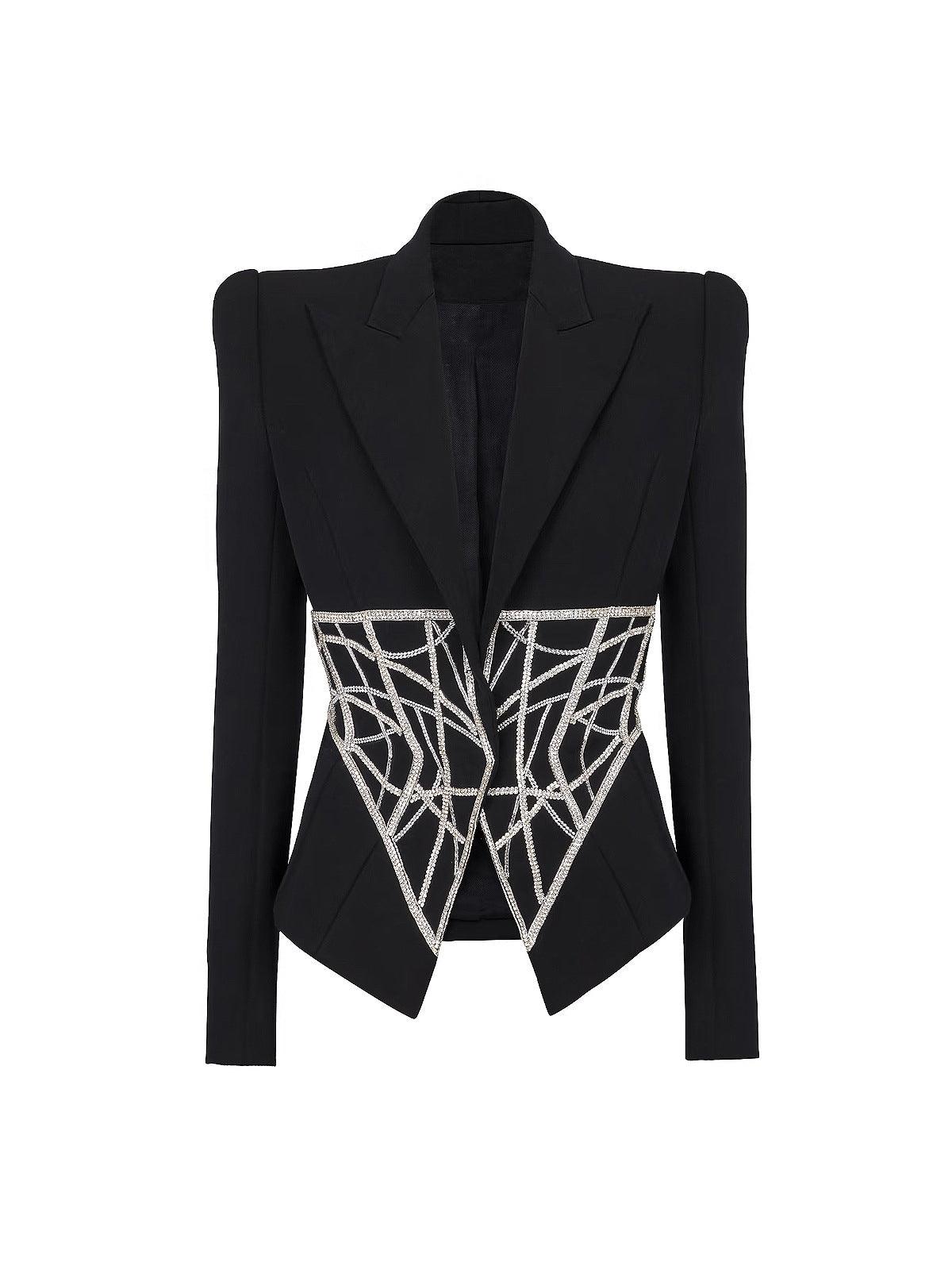 Rosstef's Igor Uzun Kollu Süslemeli Blazer Ceket - Comfortable ve stil sahibi