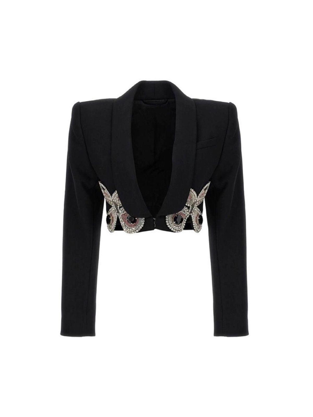 Rosstef Kristal Butik Blazer Ceket Siyah
