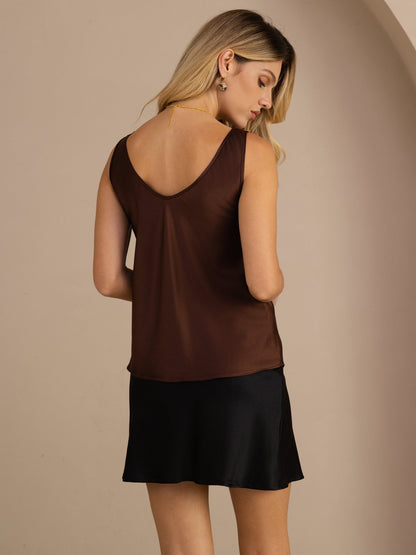 Rosstef Silkless V-Yaka Askılı Üst