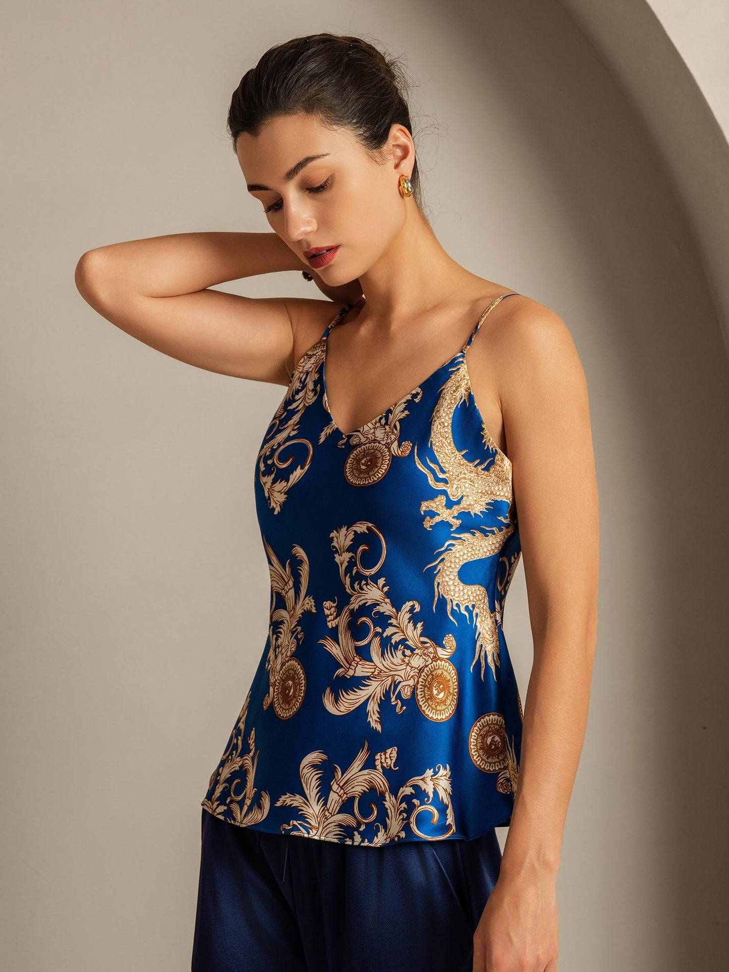 Rosstef Dragon Baskı Camisoles