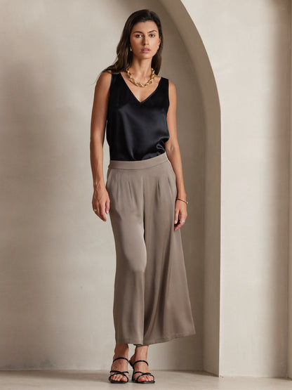 Rosstef Silkless V-Yaka Askılı Üst