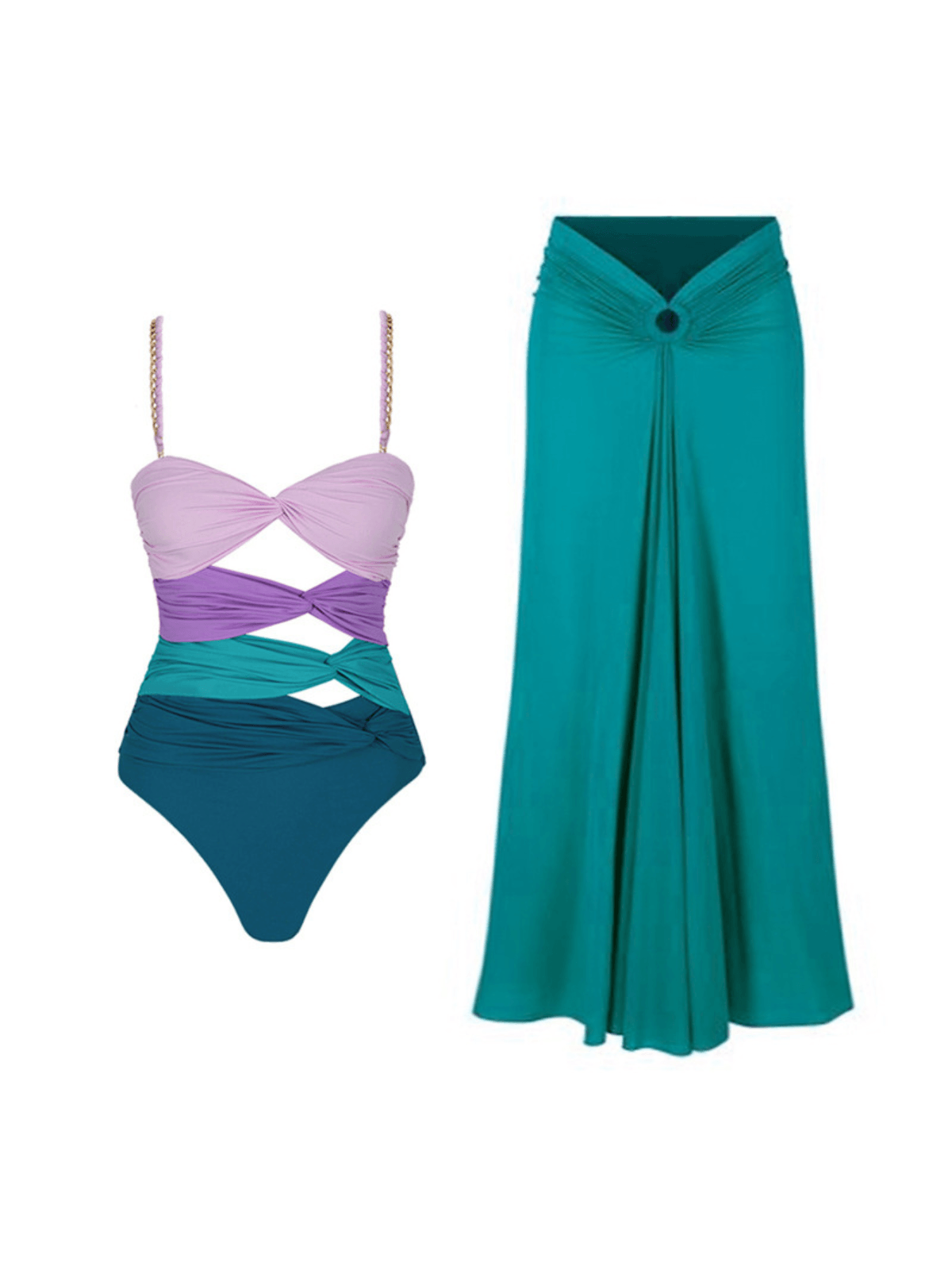 Rosstef Color Clash Bikini Takım