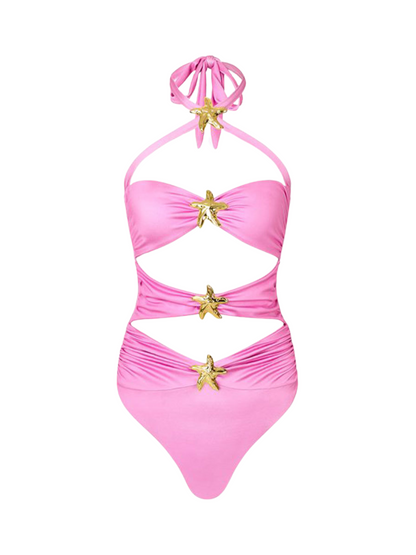 Rosstef Pembe Starfish İki Parça Swimsuit
