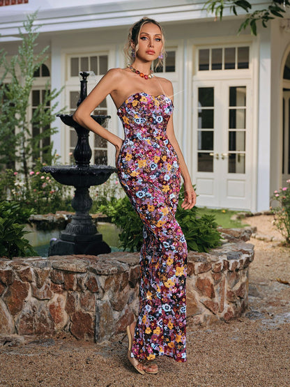 Rosstef Sequinlu Maxi Gelinlik