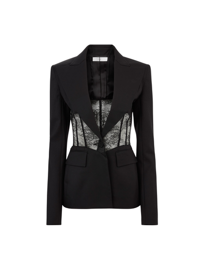 Rosstef Dantelli Blazer Ceket: Şık ve Modern Stil