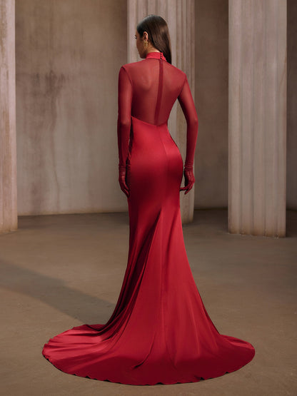 Rosstef Saten Balık Model Abiye