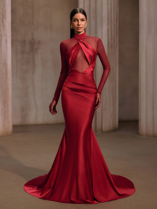 Rosstef Saten Balık Model Abiye