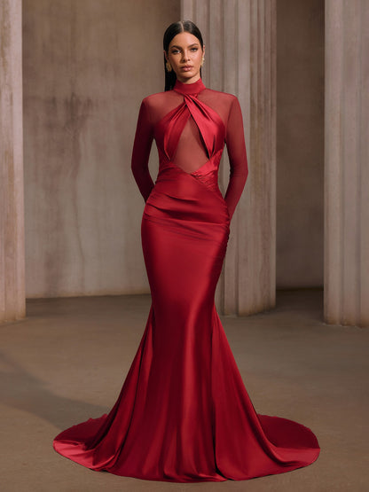 Rosstef Saten Balık Model Abiye