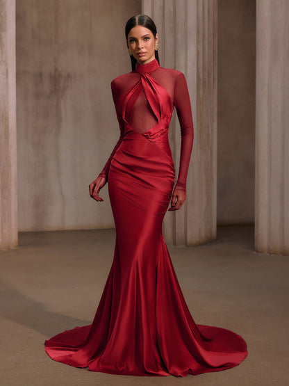 Rosstef Saten Balık Model Abiye