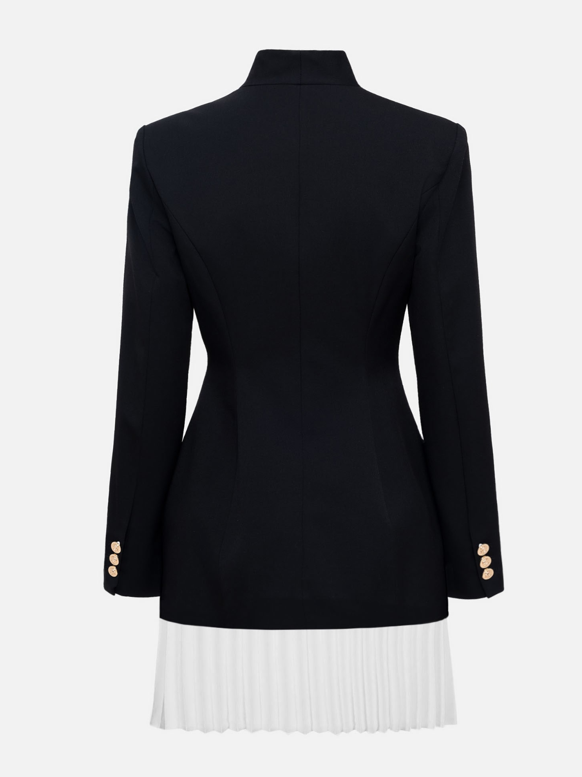 Rosstef Linux Pileli Blazer Ceket Mini Elbise