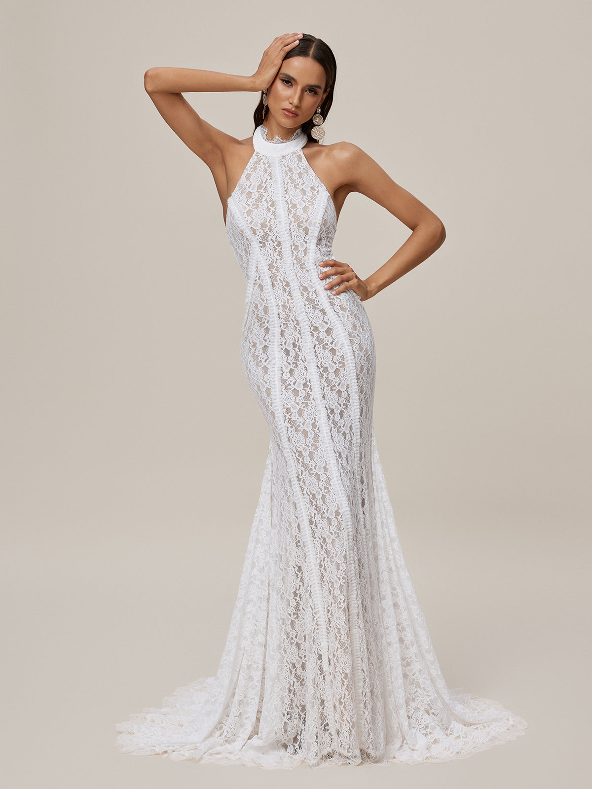 Rosstef Dantelli Maxi Elbise