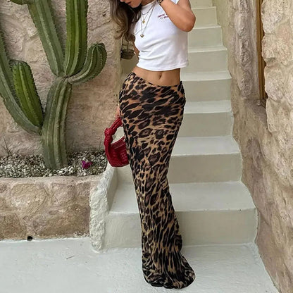 ROSSTEF | Leopar Maxi Etek - S