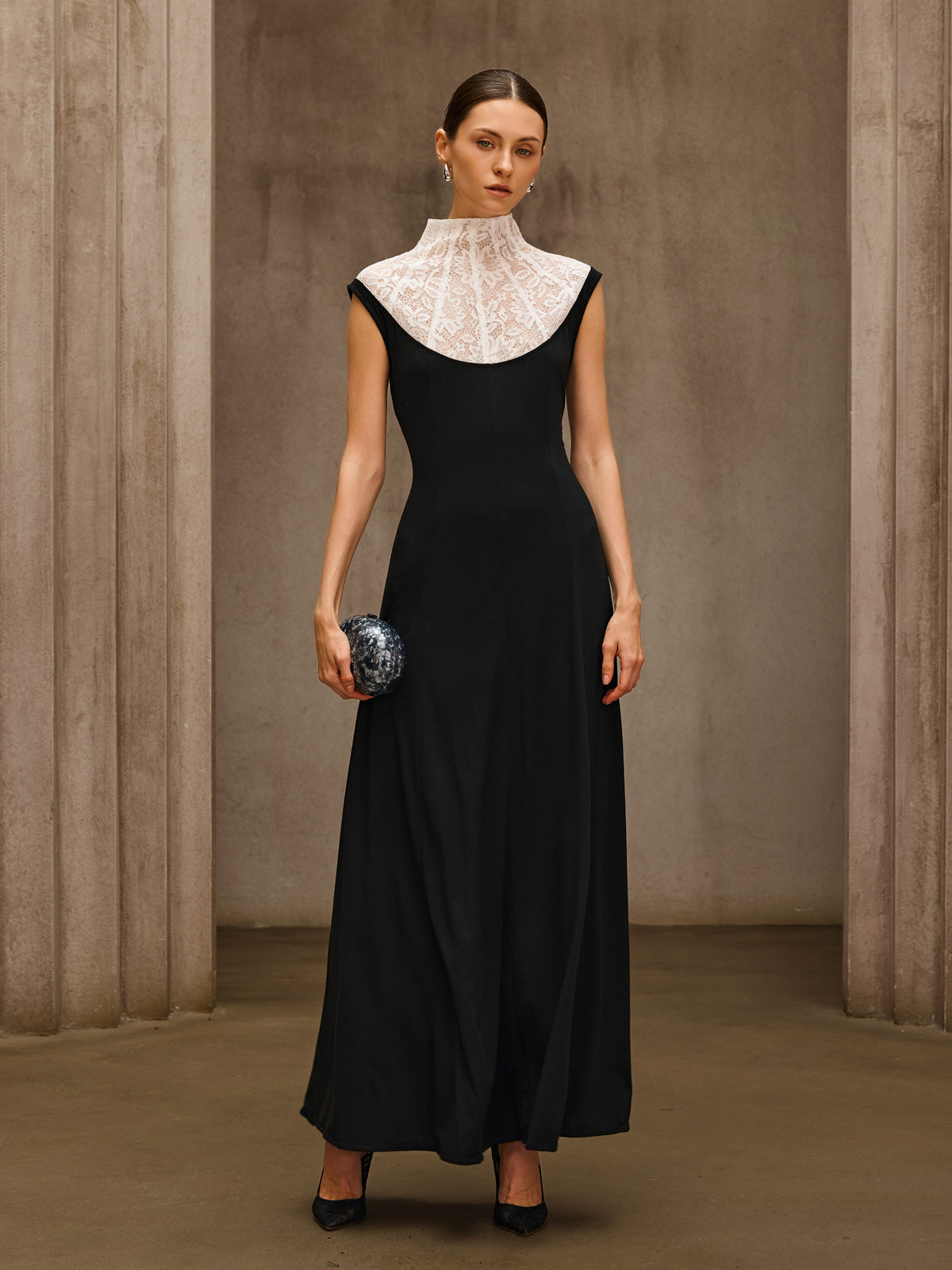 Rosstef Dantelli Maxi Elbise