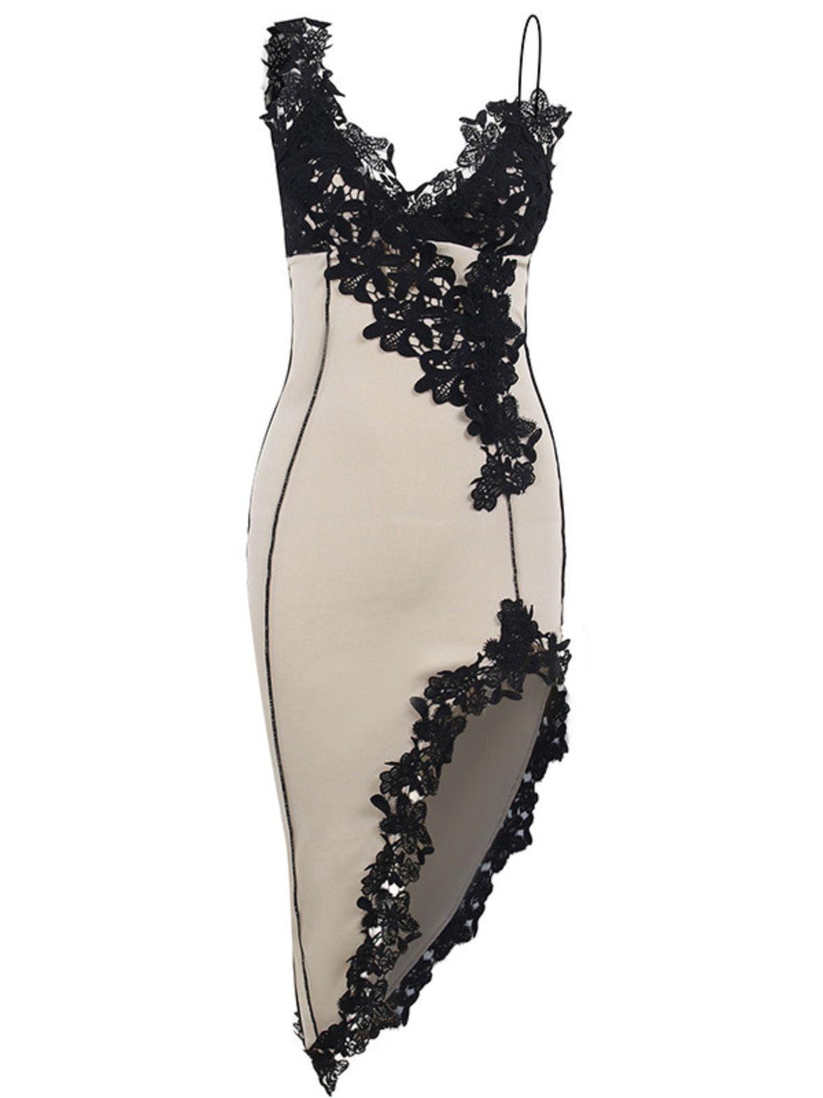 Rosstef Asimetrik Midi Elbise