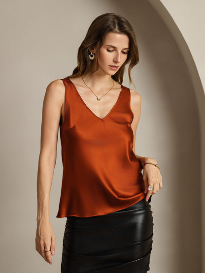Rosstef Silkless V-Yaka Askılı Üst