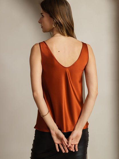 Rosstef Silkless V-Yaka Askılı Üst
