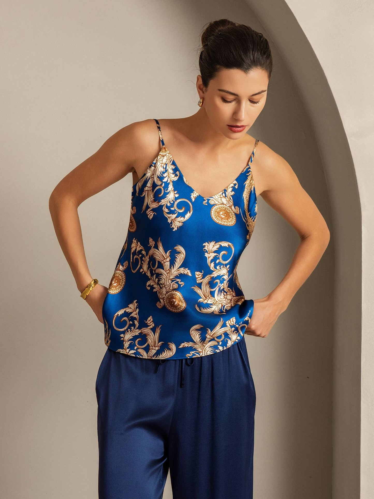 Rosstef Dragon Baskı Camisoles