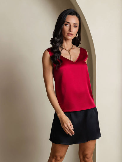 Rosstef Silkless V-Yaka Askılı Üst