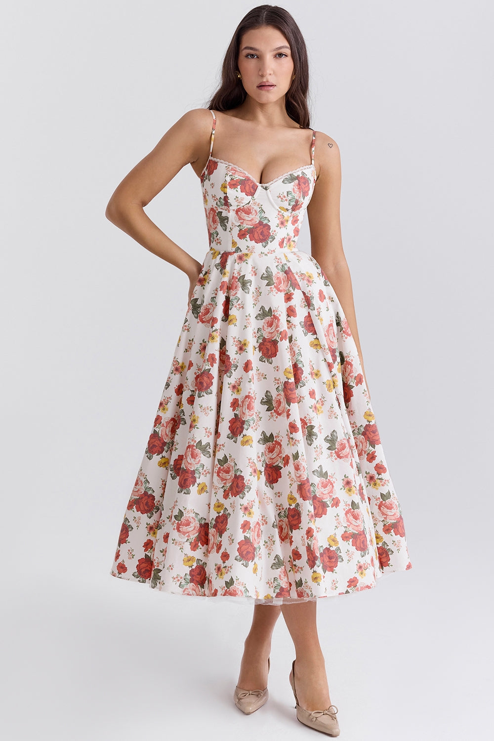 Chole Midi Elbise